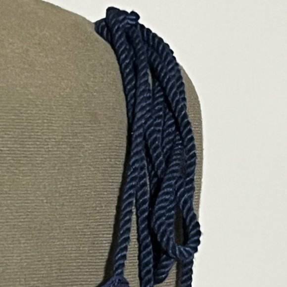 FREE PEOPLE Blue Embroidered Crop Tank NWT Size L - Picture 7 of 12